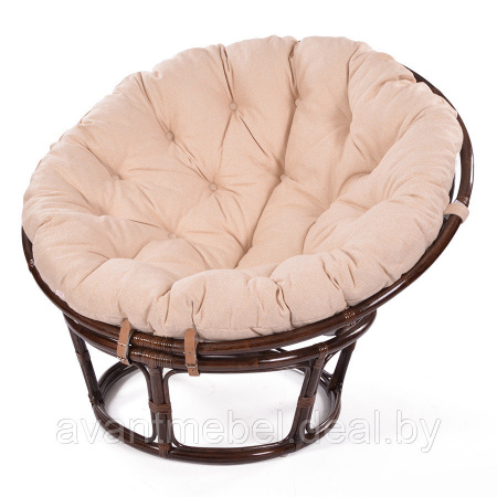 Кресло из ротанга «PAPASAN» 23/01 с подушкой