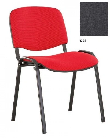Стул на раме ISO BLACK, (C-38, серый)
